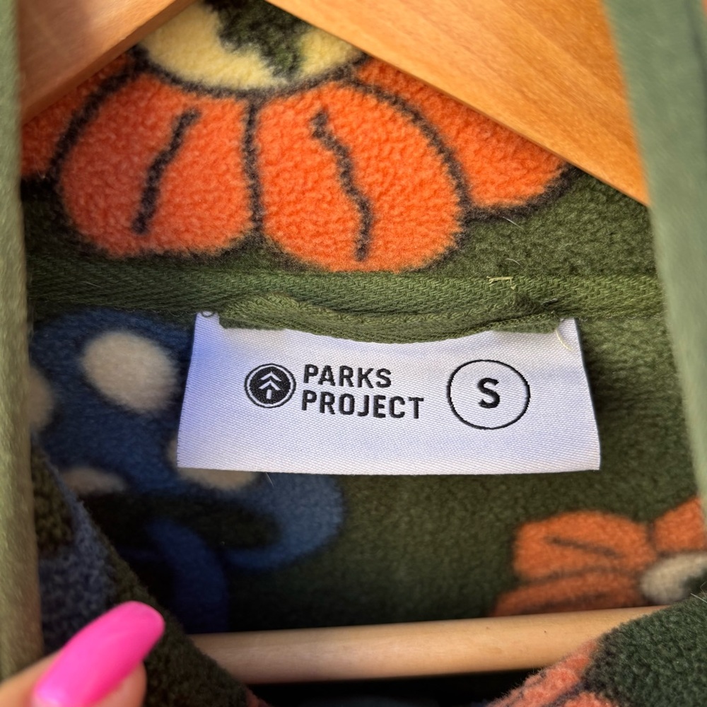 Parks Project Mushroom Fleece Pullover Small - Picture 3 of 9